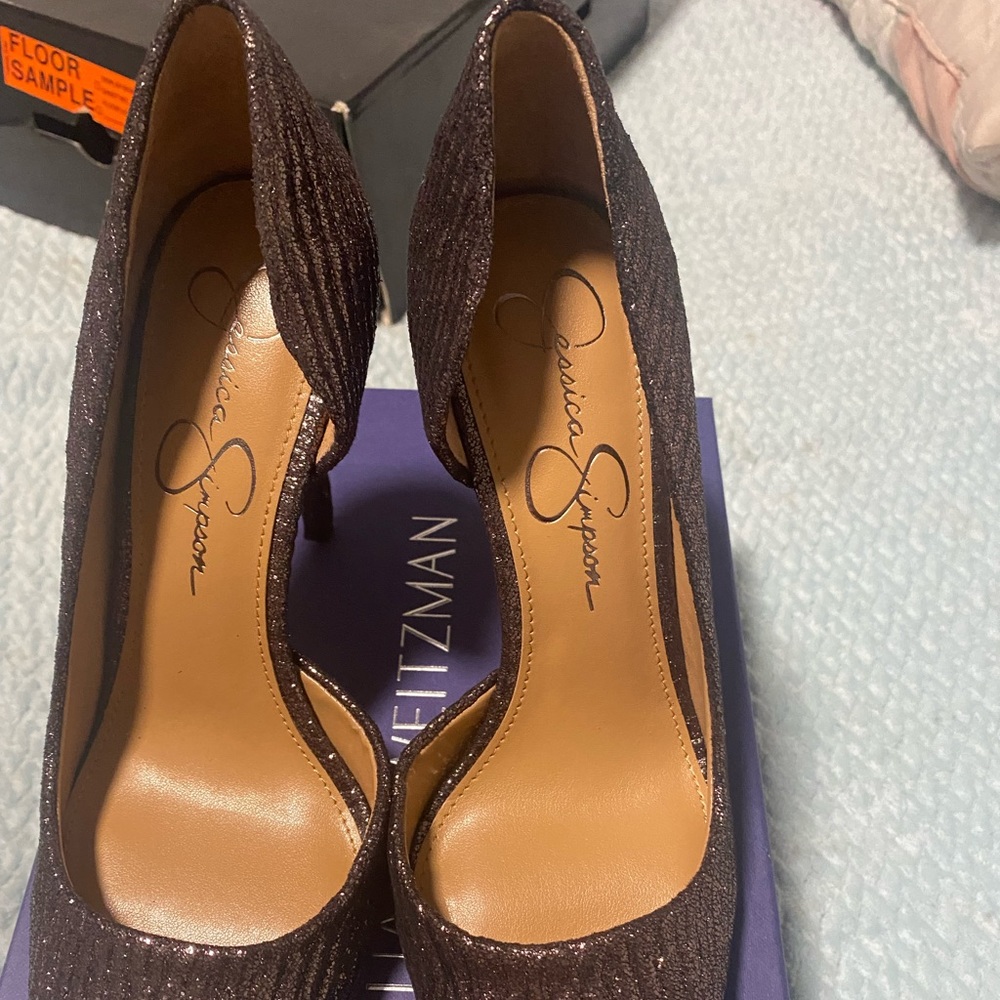 Glitter Jessica Simpson Heels